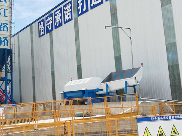 湖北沙石分離機工程案例