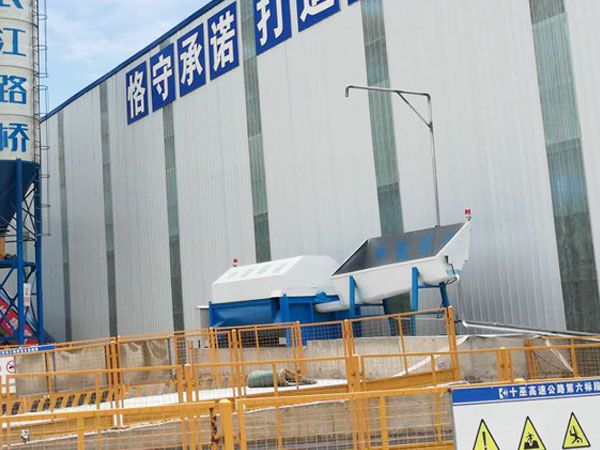 湖北沙石分離機工程案例