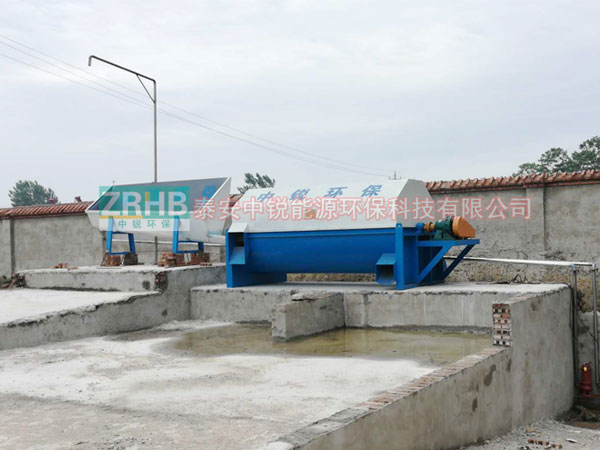 安徽砂石分離機(jī)工程案例