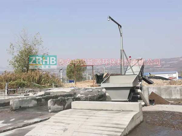 甘肅砂石分離機(jī)工程案例