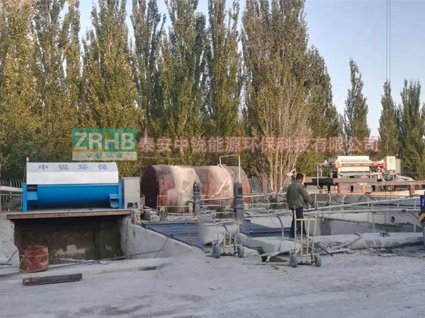 陜西壓濾機(jī)工程案例